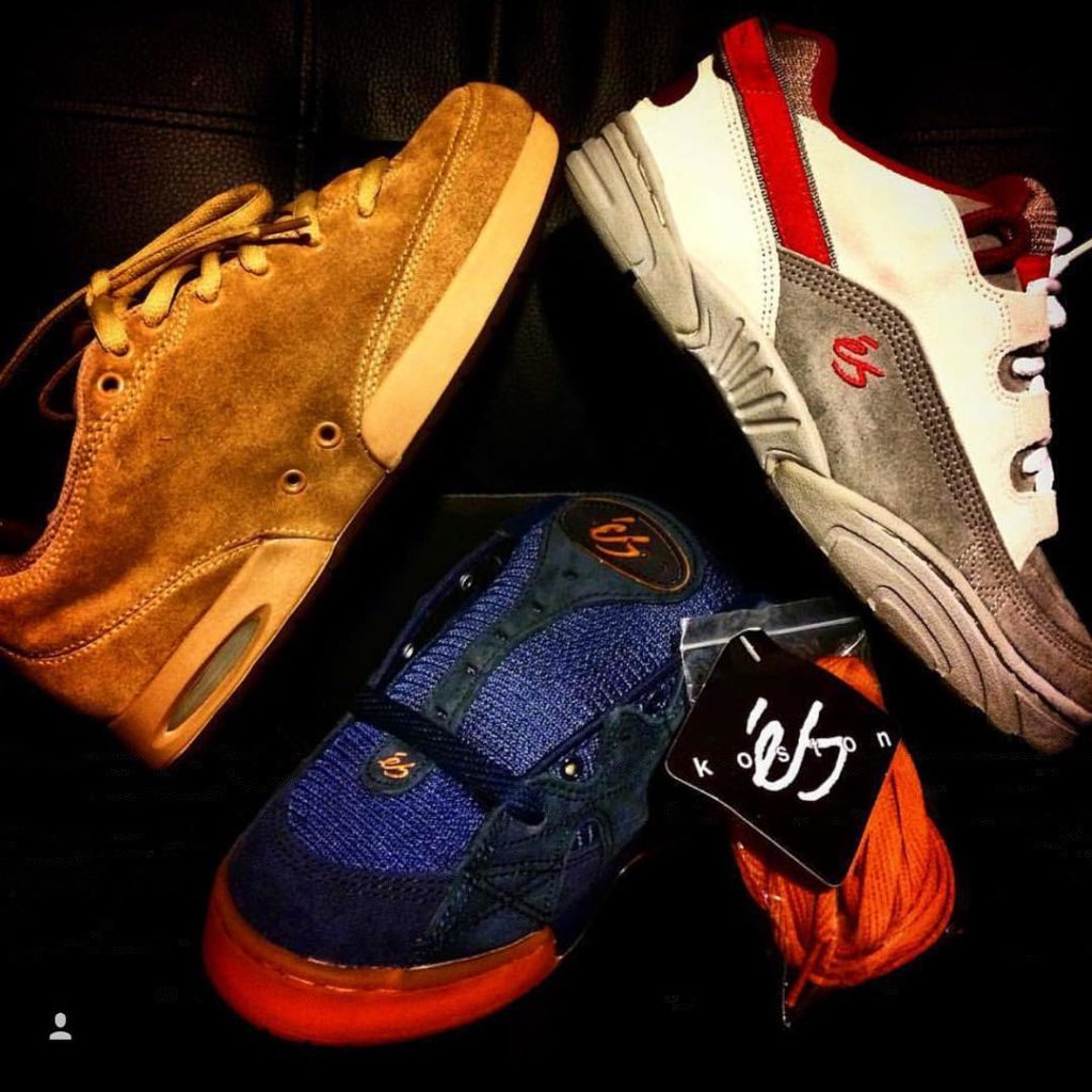 @elkaboose knows whats up! You can name these ones?! ?????? @esskateboarding #sk8shoewars