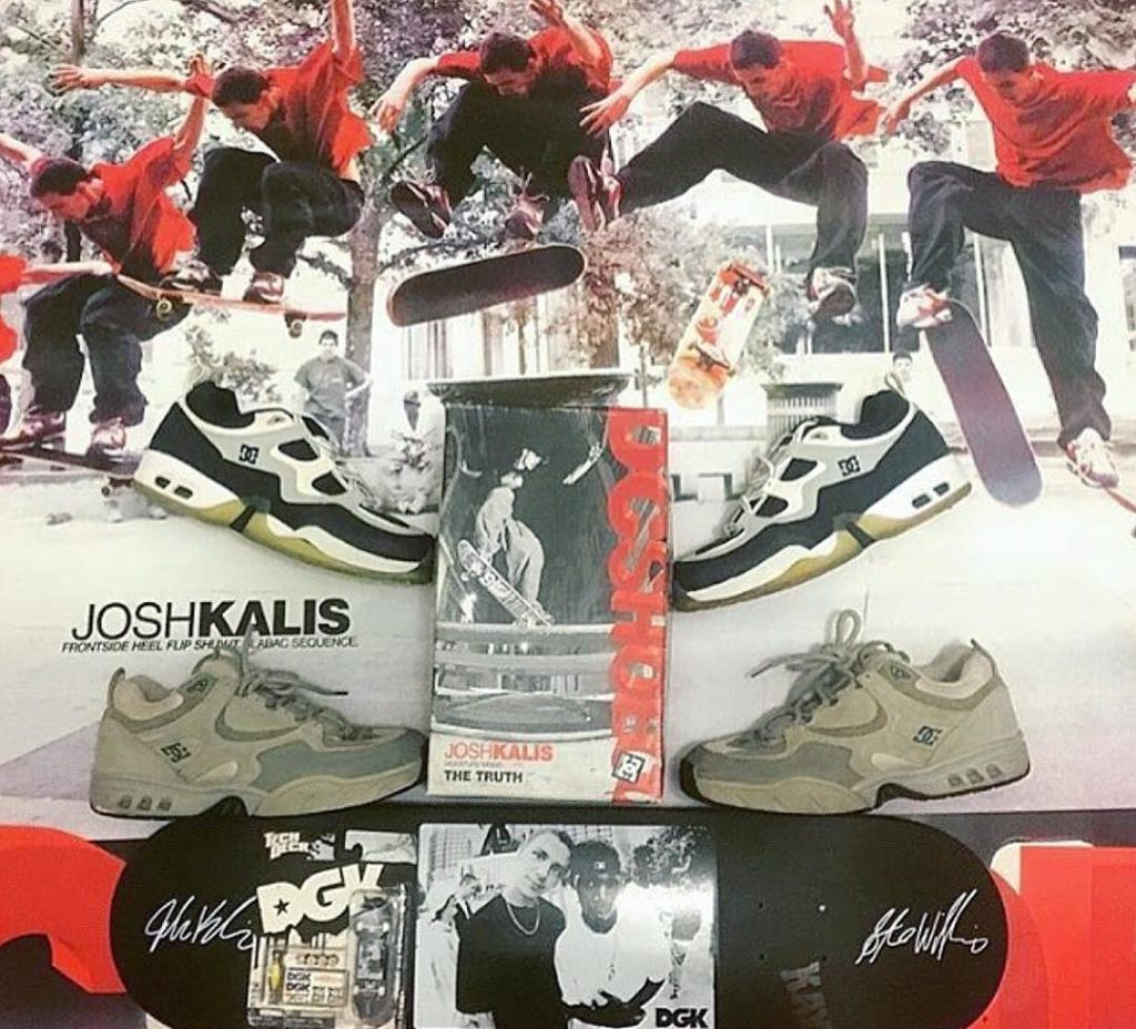 @joshkalis collection ?? ?? By @howrand0m ???? @dcshoes #Truth #2001 @steviewilliams ------------------- Tag #ChompOnKicks for a chance to get featured.  Catch us in Facebook.com/ChompOnKicks