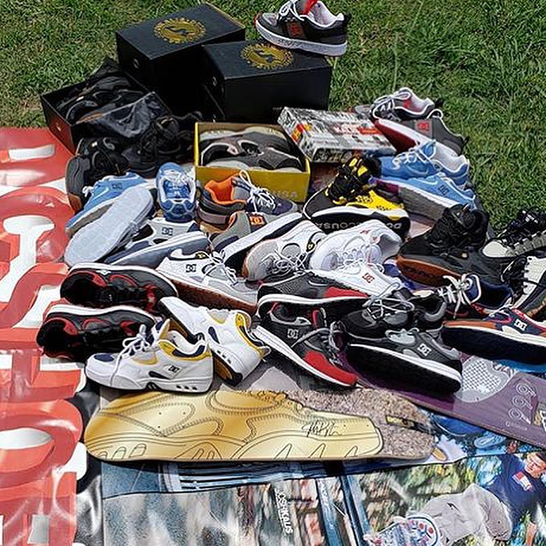 A ton of DC/Kalis heat right here.  Everyone is stoked on #dcshoes bringing back all of these classics.  #joshkalis #dcshoecousa #sk8shoewars